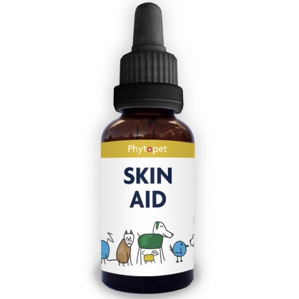 Phytopet Skin Aid improves skin and coat condition